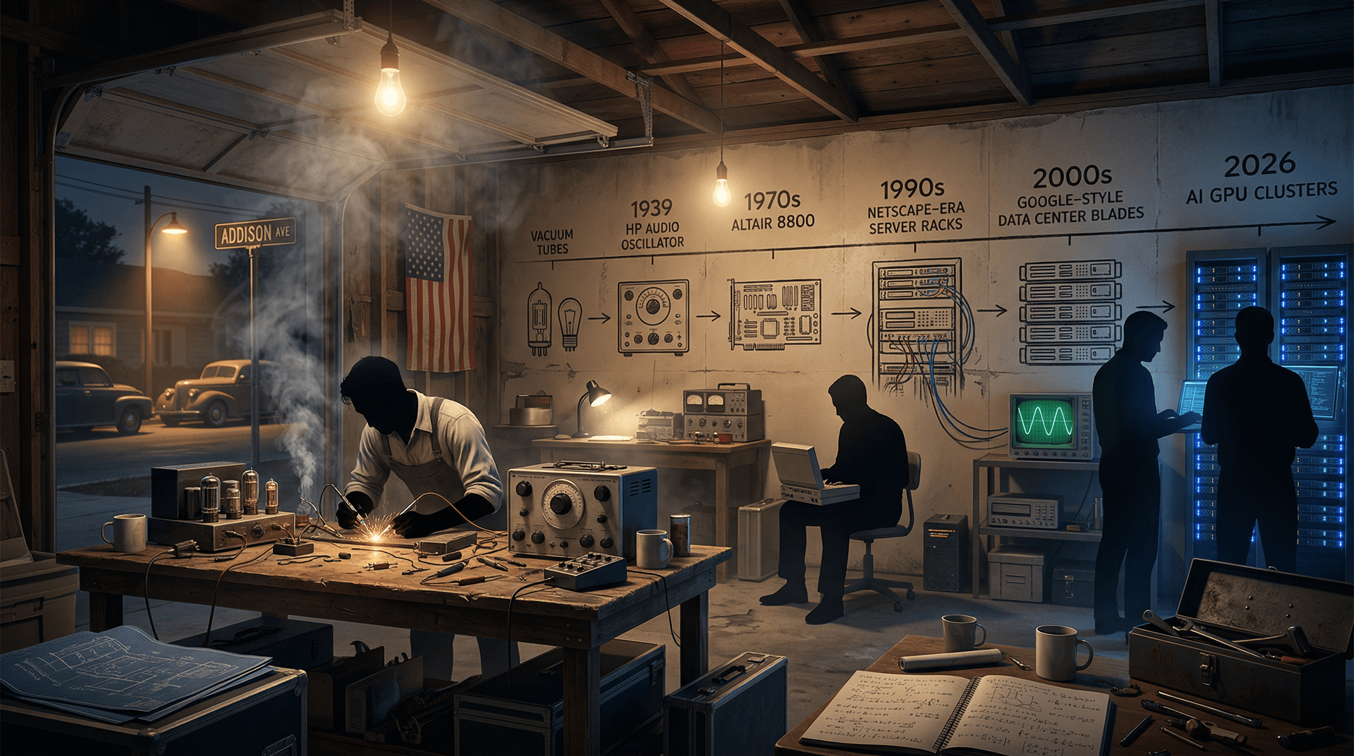 Startup Lessons from HP, Apple, Google Origins