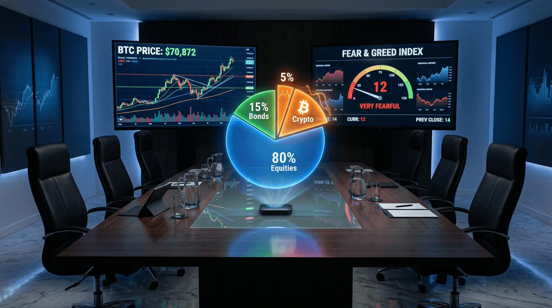 Crypto Portfolio Allocation: Fidelity Recommends 1-5% Amid BTC $70K Fear