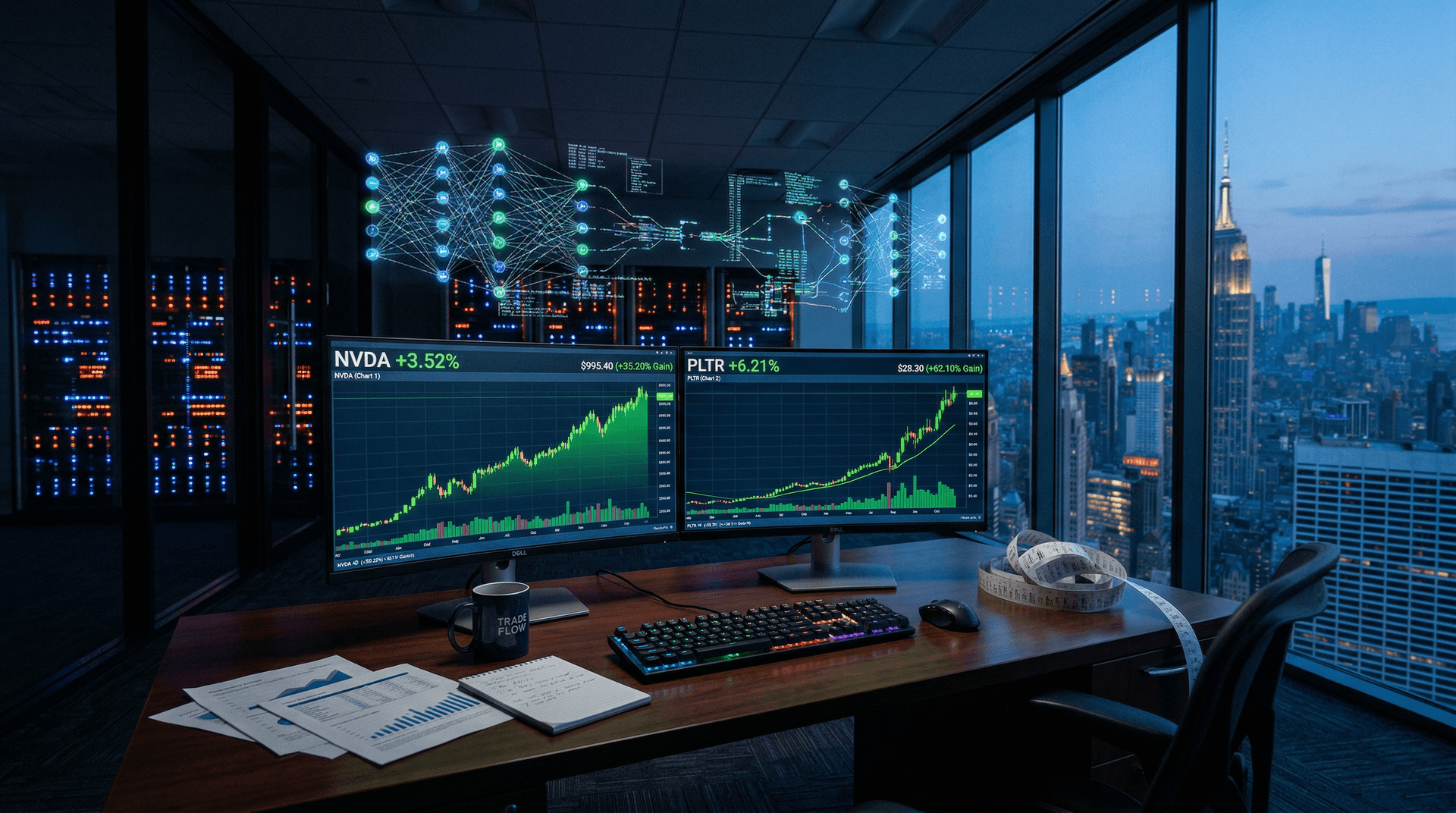 Schafer Picks AI Stocks: Nvidia 35% Upside, Palantir 62%